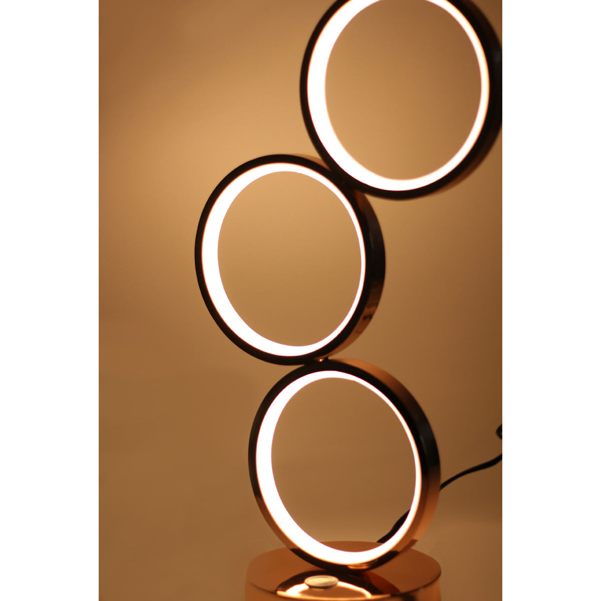 Iva LED Touch Table Lamp - Rose Gold