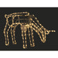 3d Illuminated LED Reindeer Stand Feeding With Motor | Three Colour Options