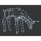 3d Illuminated LED Reindeer Stand Feeding With Motor | Three Colour Options