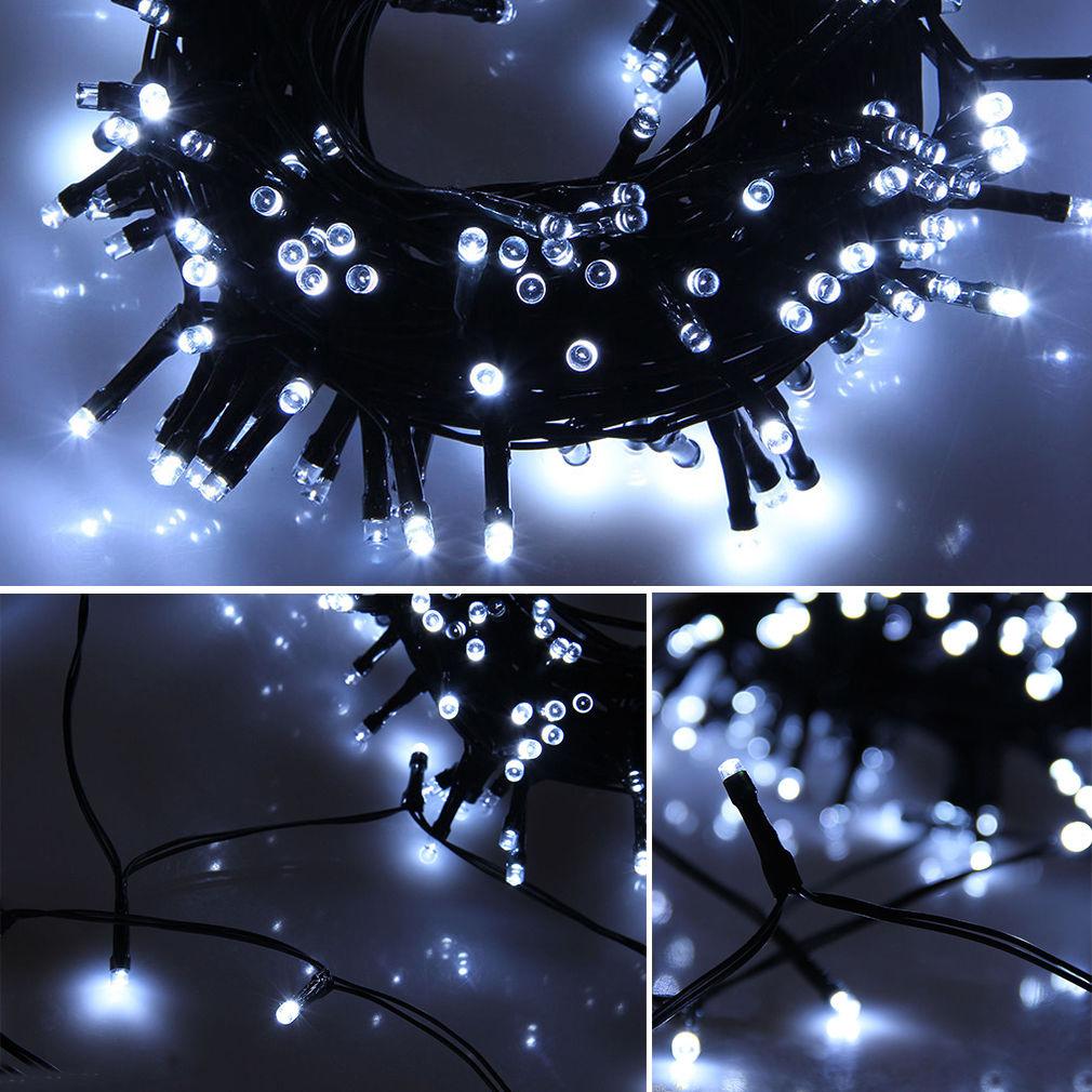 100 LED Fairy Light Chain - Plug In - 3 Colour Options