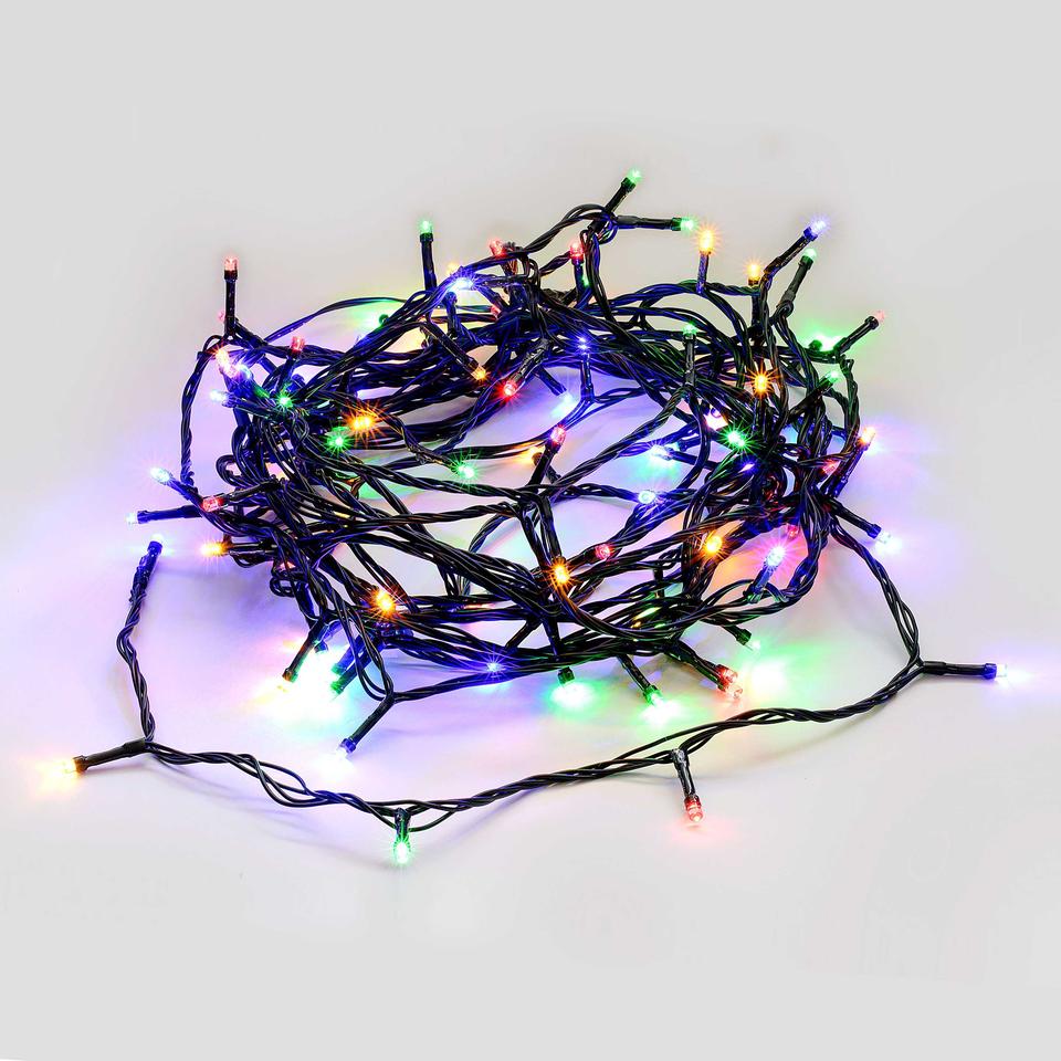 100 LED Fairy Light Chain - Plug In - 3 Colour Options