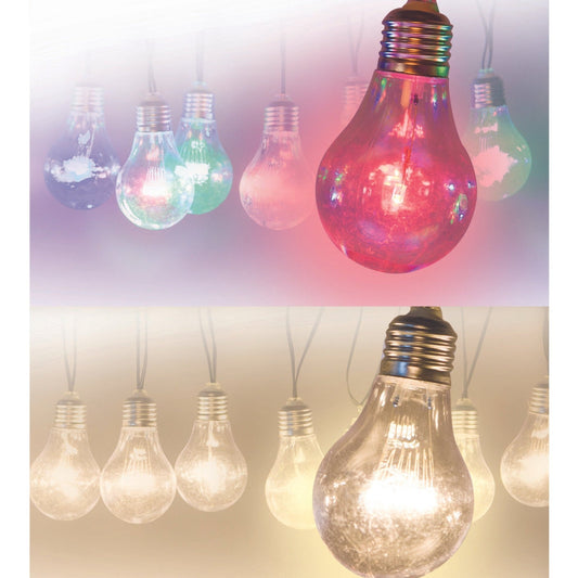 10 Globes Connectable LED Festoon String Light - 2 Colour Options