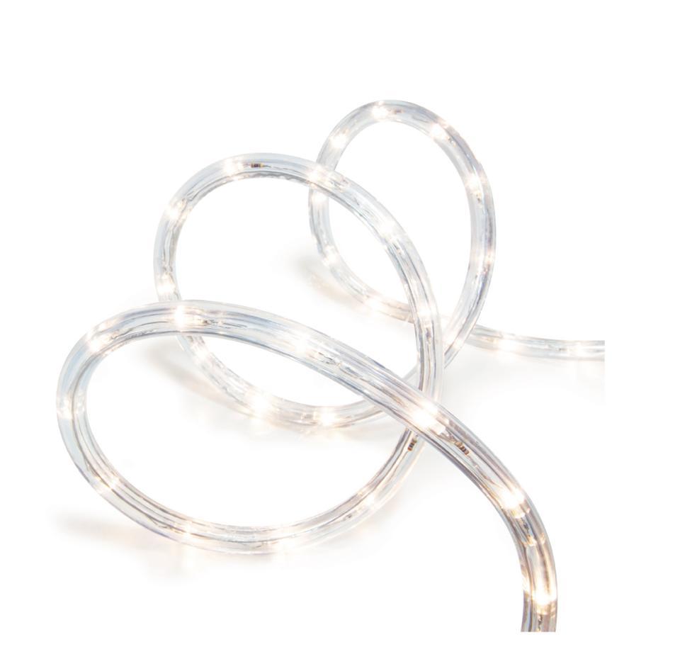 10m LED Rope Light - Plug In - Connectable Up To 50m - 8 Colour Options