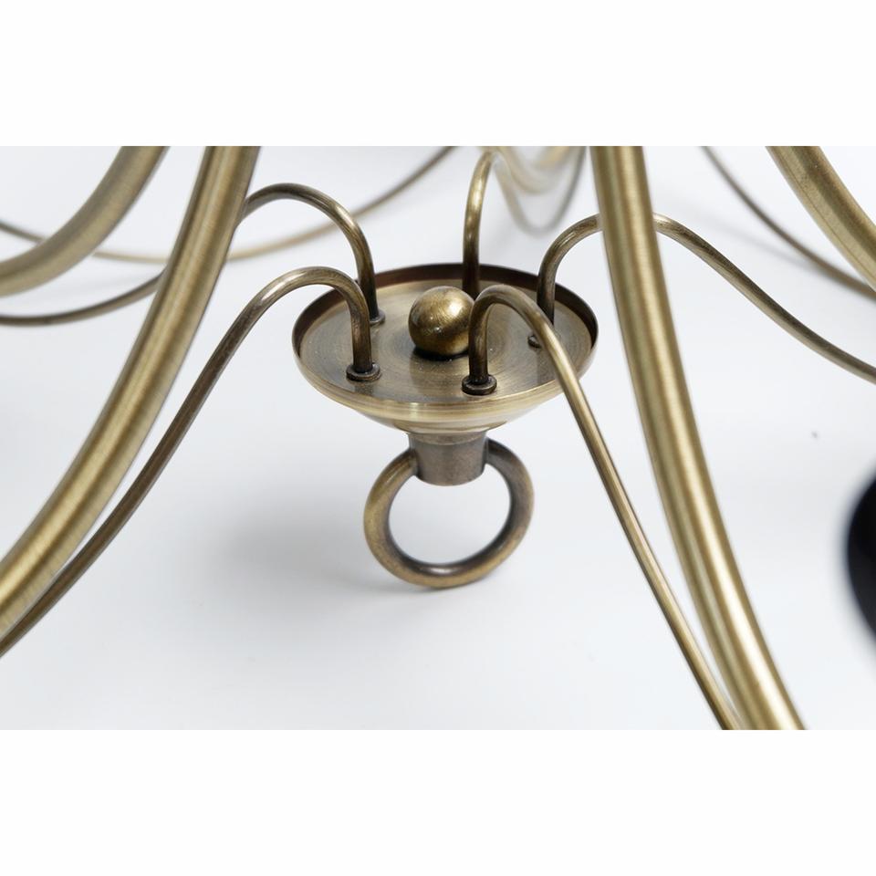 Zanzibar Chandelier Light - Antique Brass