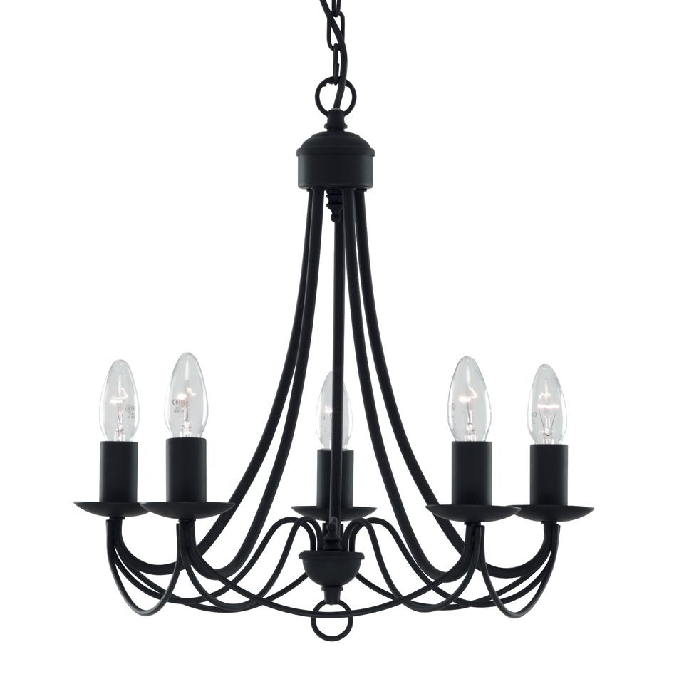 Zanzibar Chandelier Light - Black