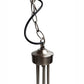 Zanzibar Chandelier Light - Satin Chrome