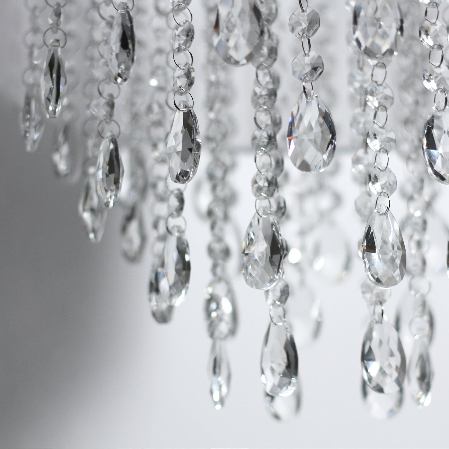 Delia Chandelier - White