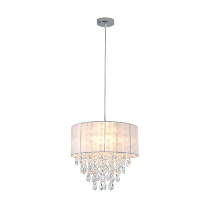 Delia Chandelier - White