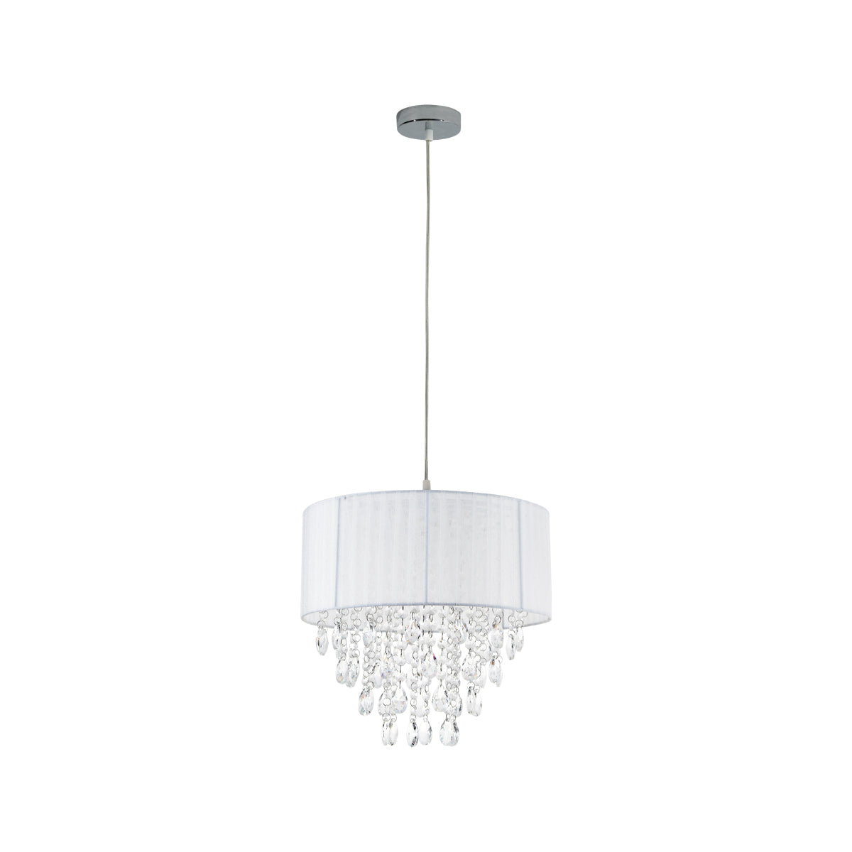 Delia Chandelier - White