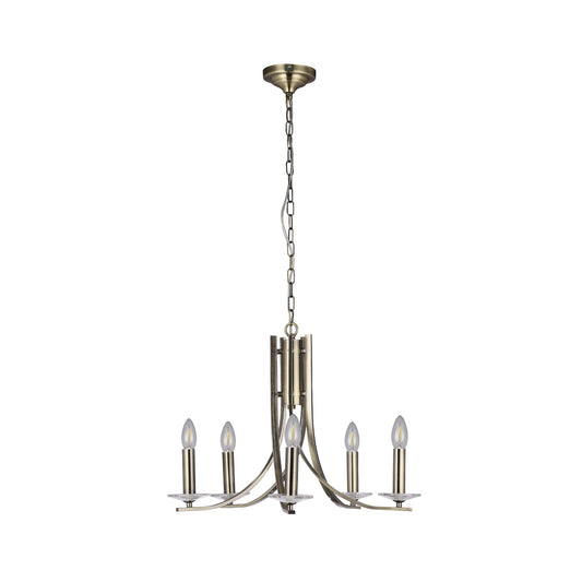 Corrine 5 Lights Chandelier Light Ll002ch096ab