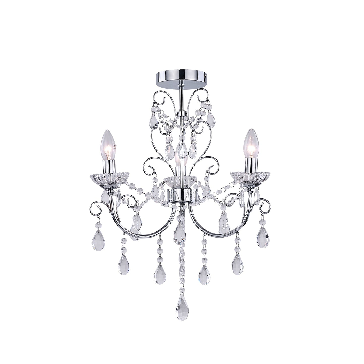 Renaissance 3-Light Chandelier Light S