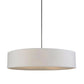 Mara Drum Pendant Light - White