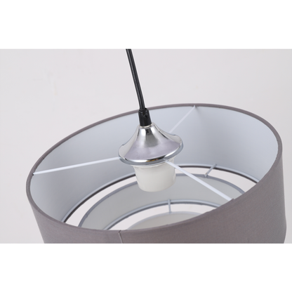 Isabelle 1lt Pendant Grey