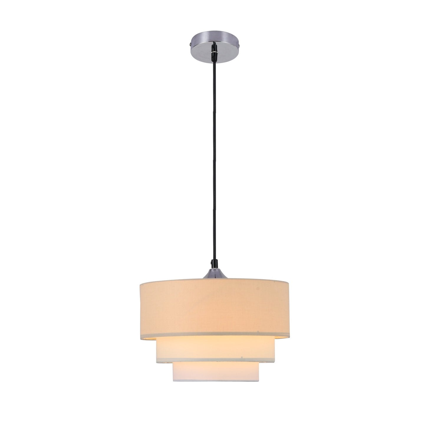 Isabelle 1lt Pendant White