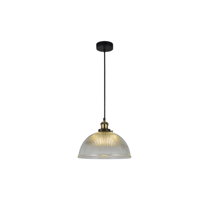 Tristan Glass Pendant Light - Clear