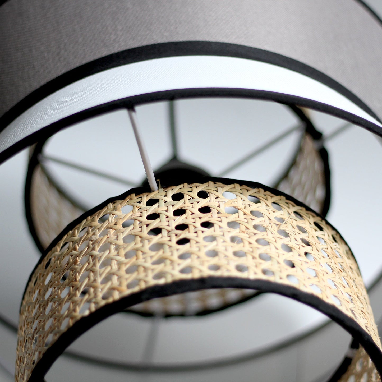 Vaclava Rattan Pendant Light