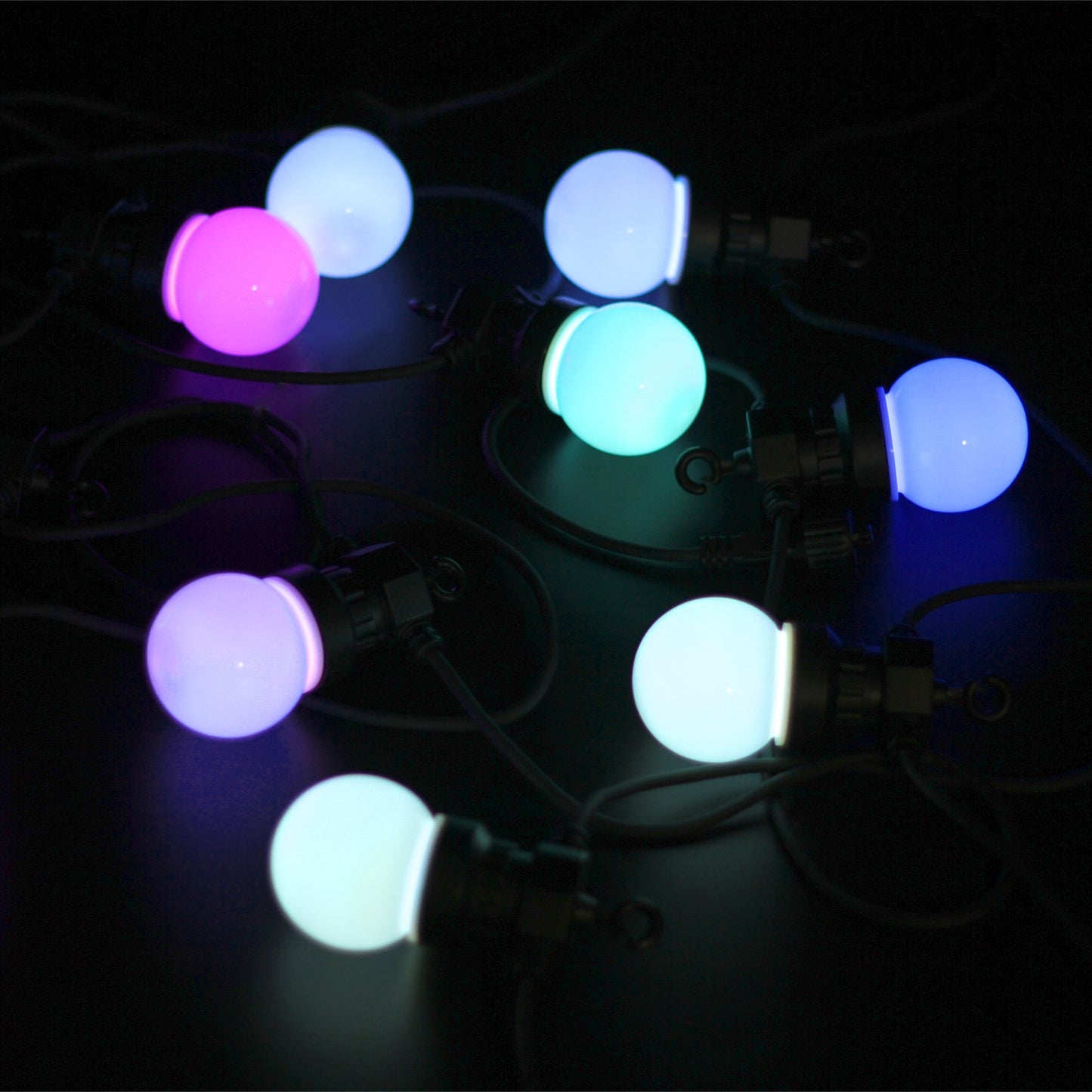 10 Opal Festoon Rgb LED String Light