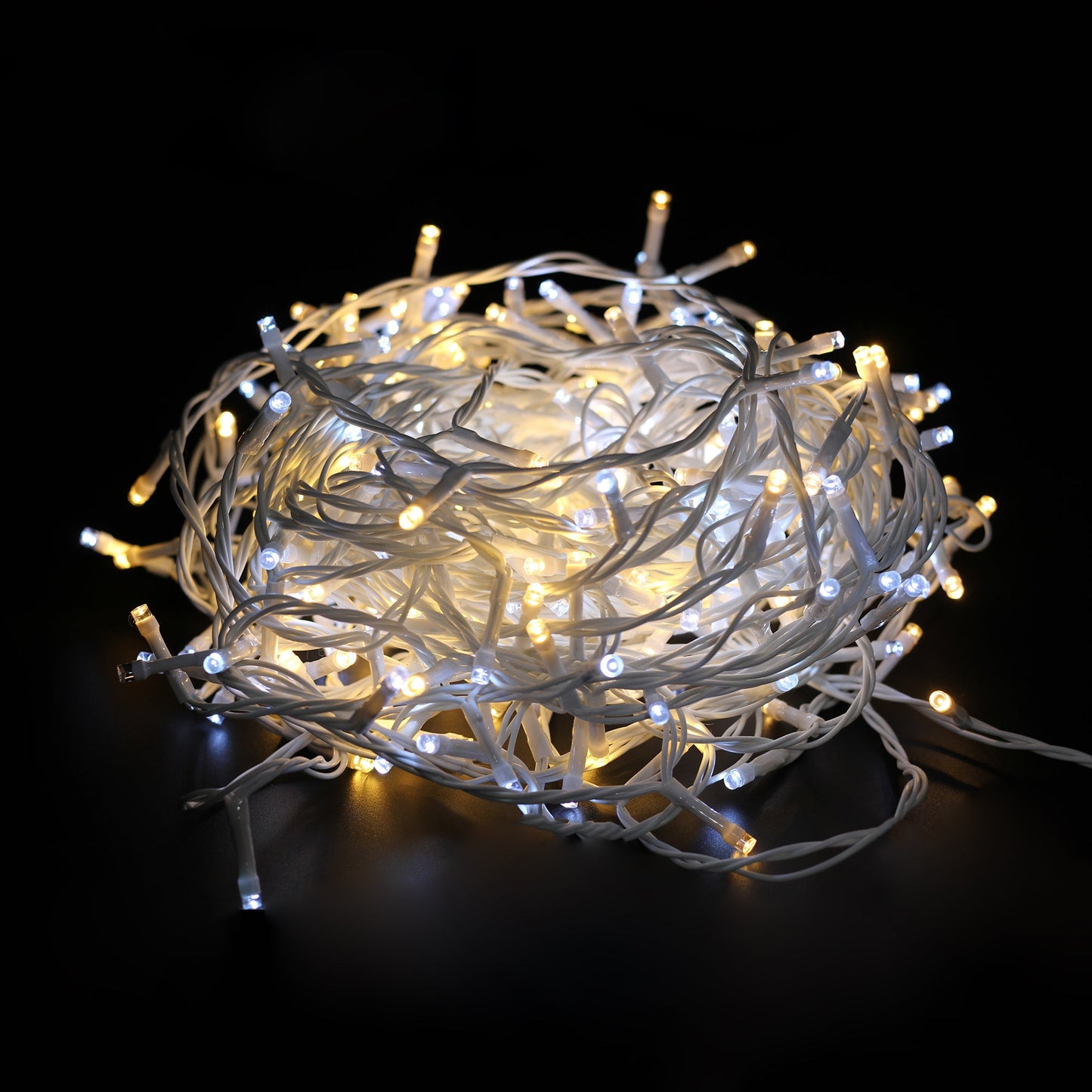 400 Sparkle LED Connectable String Light - Clear Cable