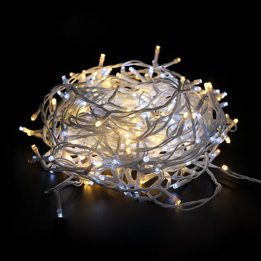 400 Sparkle LED Connectable String Light - Clear Cable