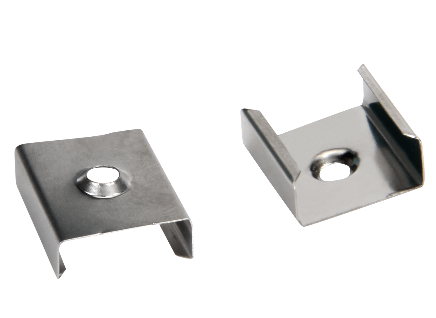 Hv9693-1612-Wht - White Shallow Square Aluminium Profile