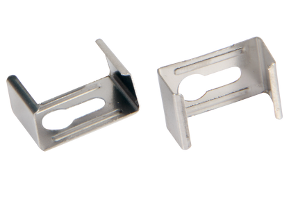 Hv9693-1707-Wht - White Shallow Square Aluminium Profile