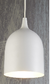 Lumi R White Silver Pendant