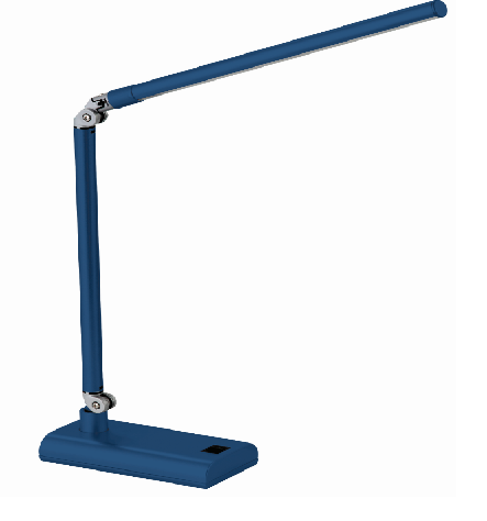 Lux Reach 4 Watt LED Desk Lamp Blue