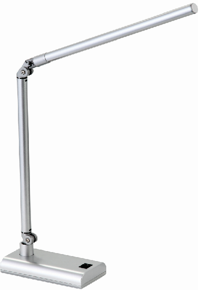 Lux Reach 4 Watt LED Desk Lamp Silver