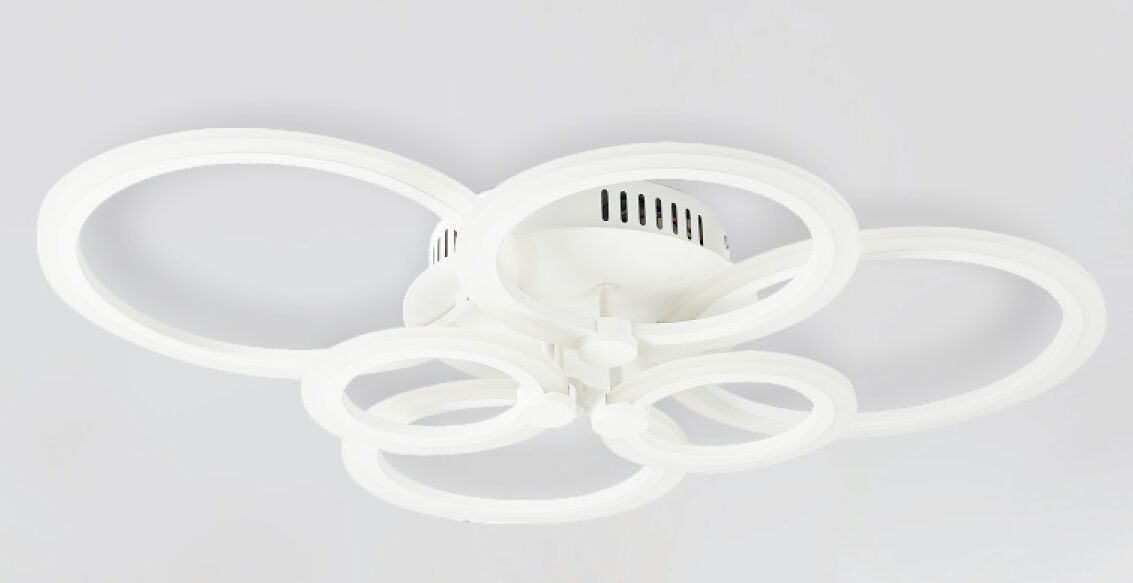Mykonos Six Ring 60w Remote Control LED Fitting