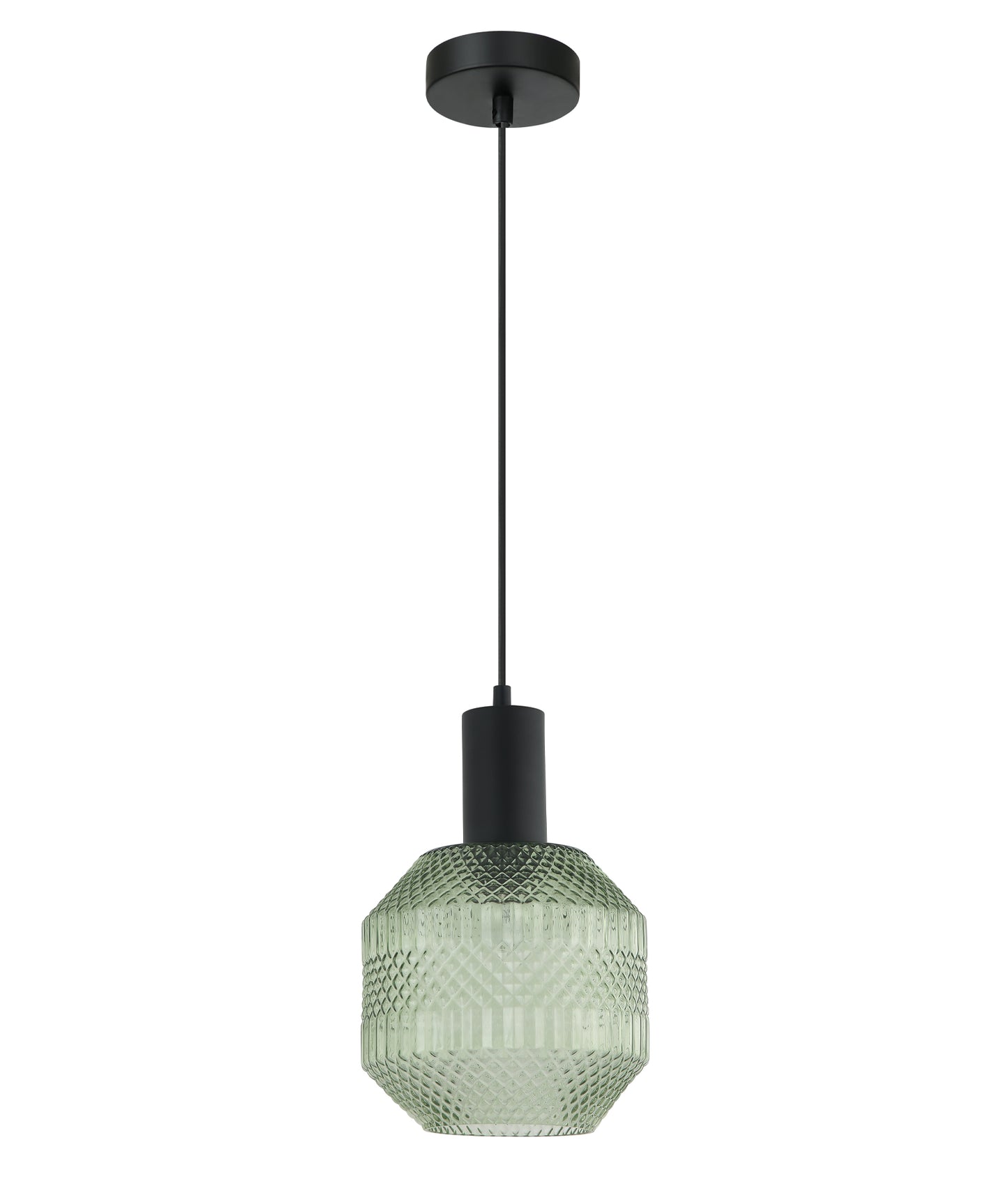 Maraca With Quadrilateral Segment Pendant Lights