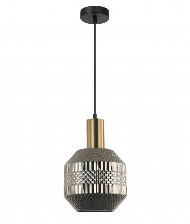 Maraca With Quadrilateral Segment Pendant Lights