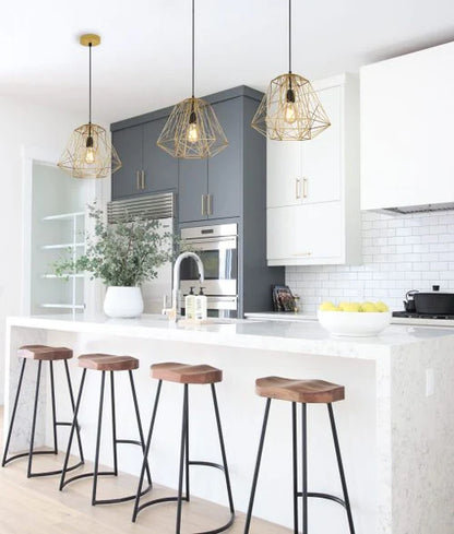 Marte Interior Iron Cage Pendant Lights