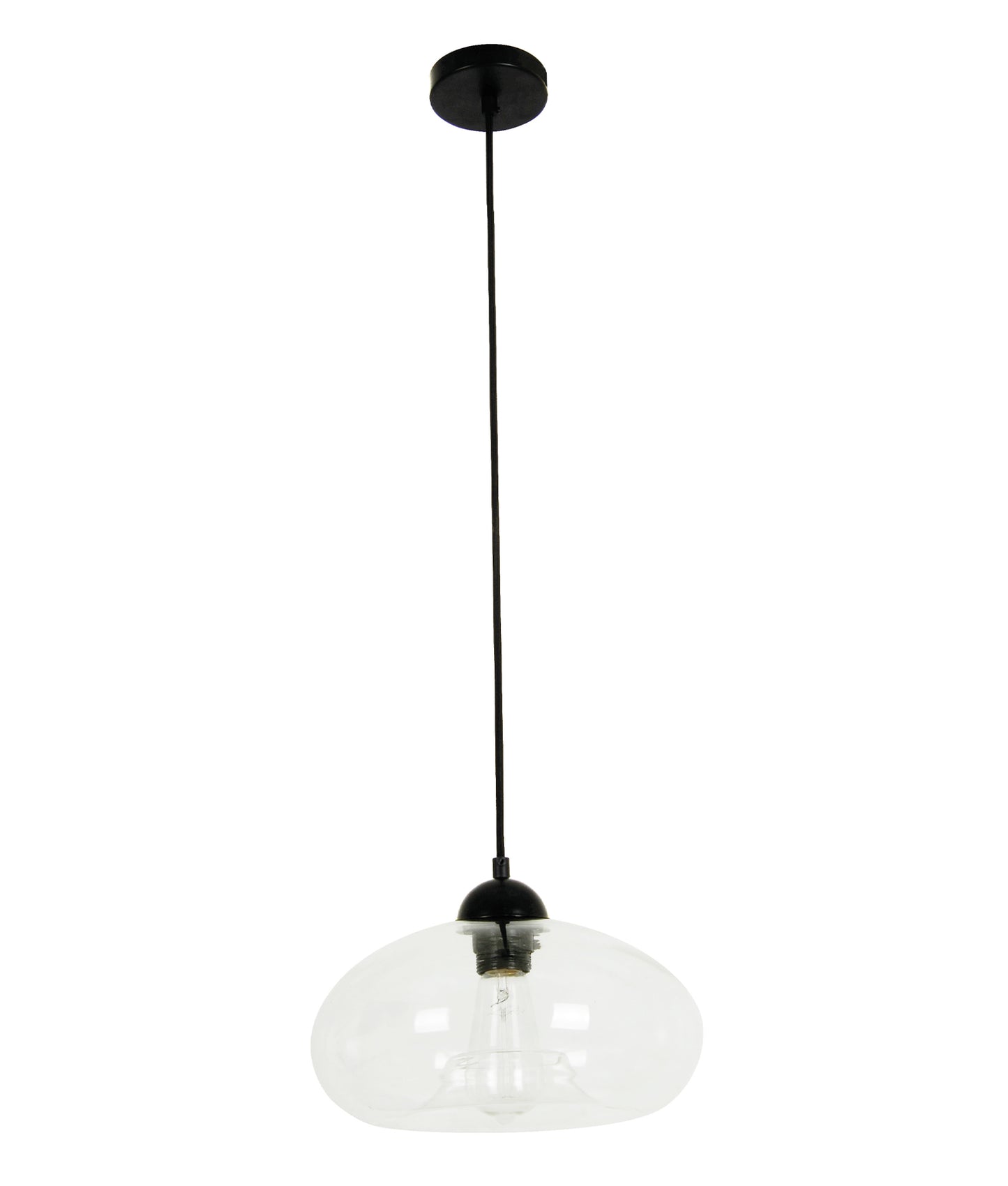 Mason Oval Glass Pendant