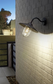 Melgoa One Light Black Exterior Wall Light