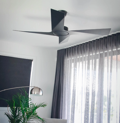 Modn 132cm Black Four Blade Ceiling Fan
