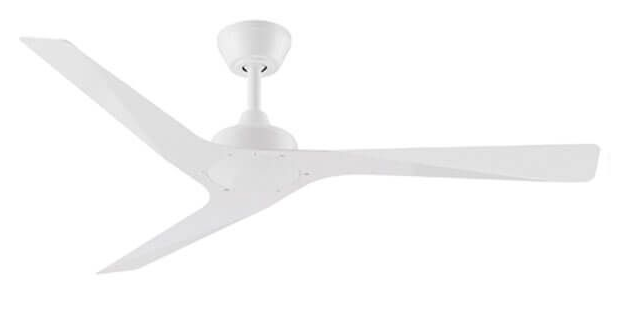 Modn 132cm White Ceiling Fan - 3 Blade