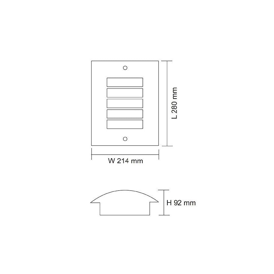 Mod Exterior Wall Light
