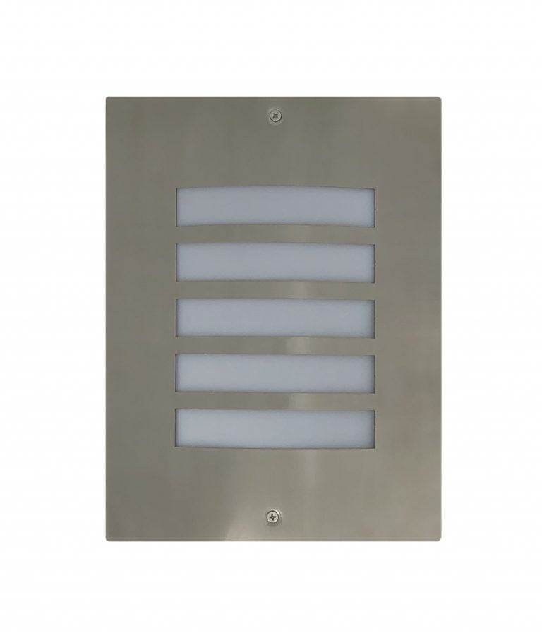 Exterior Wall Surface Mounted Ss316 (Grilled) Pc Diffuser Light