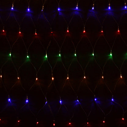 1600 LED Snowing Net Light - Waterfall Effect - 3 Colour Options