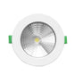 NOVACOB01: LED Dimmable Tri-CCT with Magnetic Changeable Faceplate Recessed Downlights