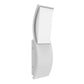 OLA: Exterior LED Wavy Rectangular Surface Mounted Wall Lights IP65