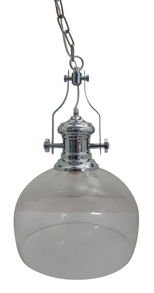 Clear Glass Hamptons Pendent Light