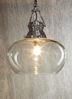 Paddington Large Chrome Pendant