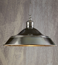 Palladium Brushed Nickel Pendant