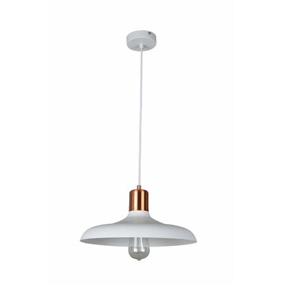 Pendant Dome With Copper Lamp Holder Cover
