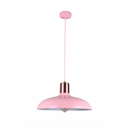 Pendant Dome With Copper Lamp Holder Cover
