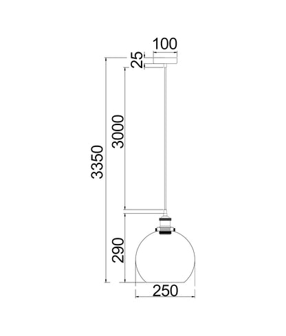 Pesini Pendant Light