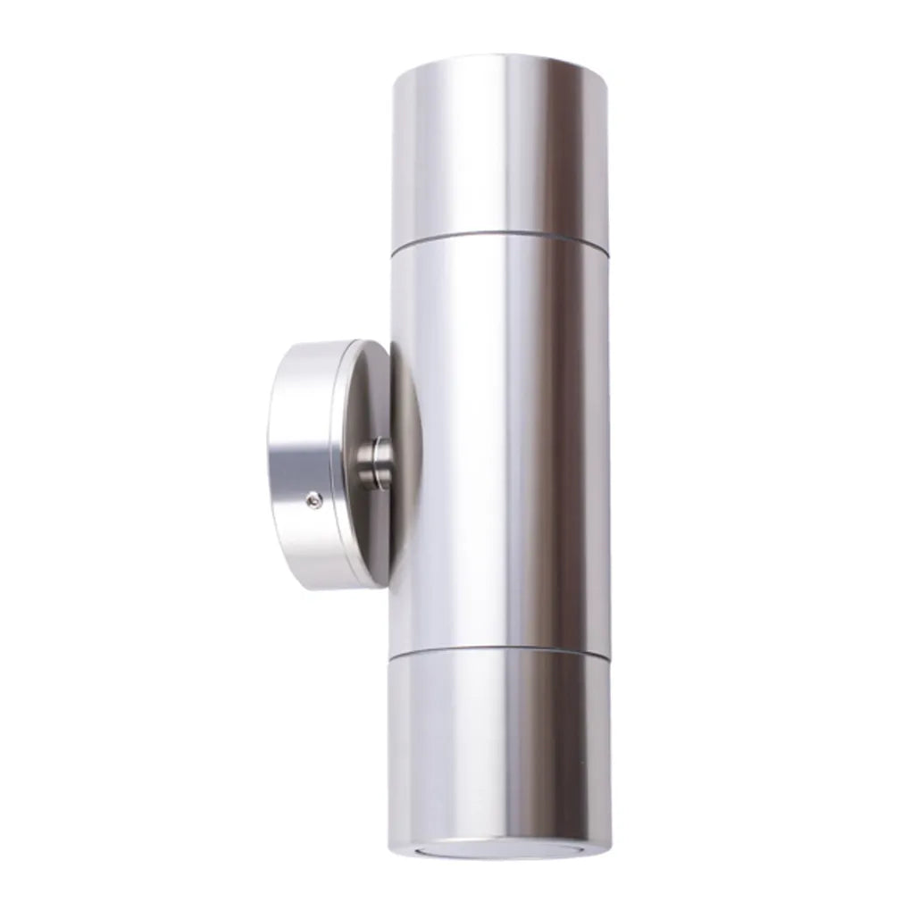 GU10 Exterior Wall Pillar Spot Lights (Anodized Aluminium) IP65