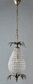 Picasso One Light Brass Pendant
