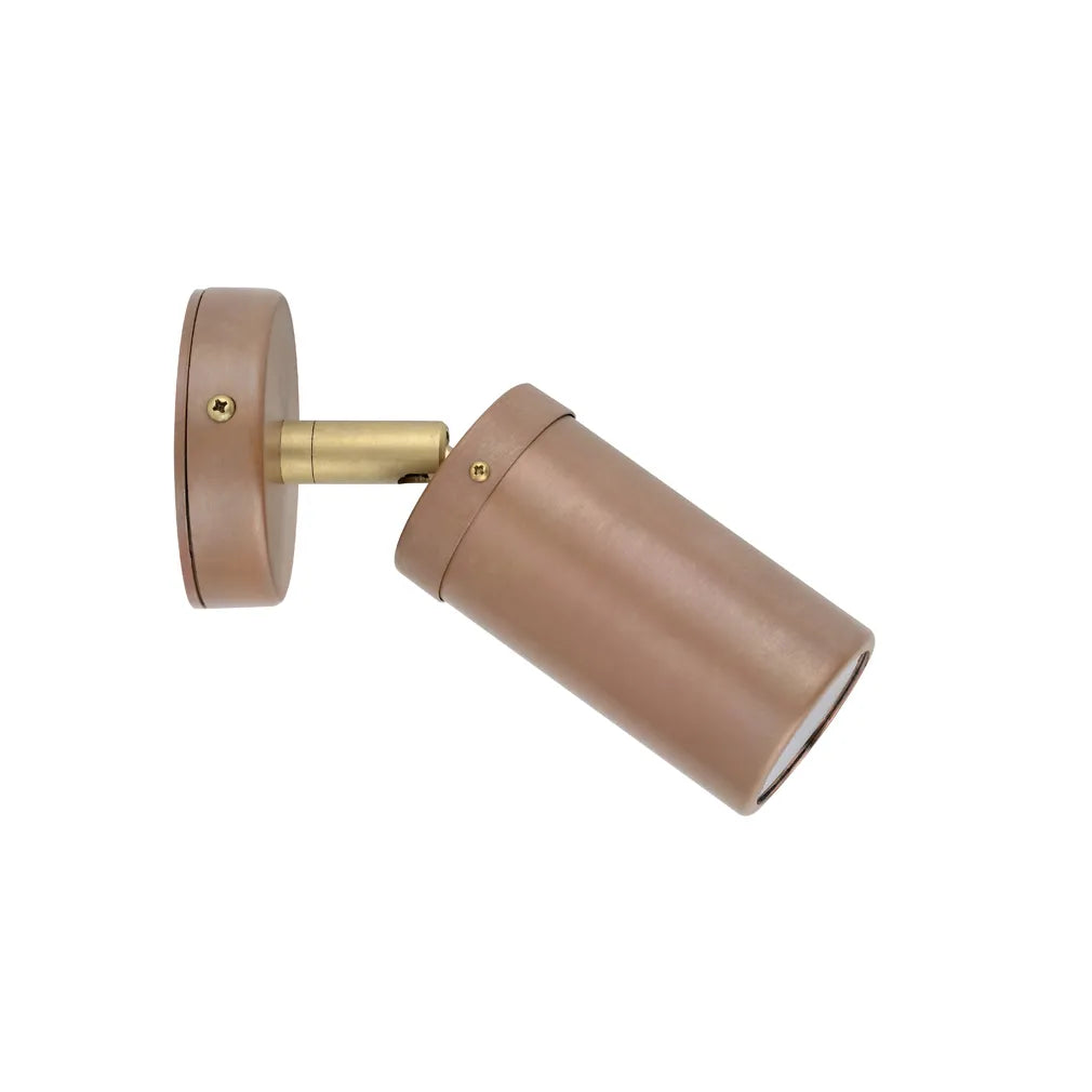 MR16 Exterior Wall Pillar Spot Lights (Aged Copper)